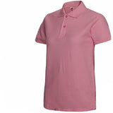 2019 polo de la manera camisa del verano de las nuevas mujeres de manga corta casuales Delgado Polos Mujer Camisas Tops femenino de la talla de algodón Polo